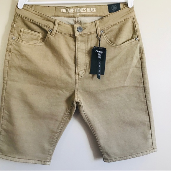 vintage genes black shorts